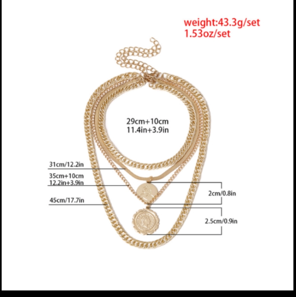 PUNK MIAMI CUBAN CHOKER BIG COIN NECKLACE - Picture 2 of 6
